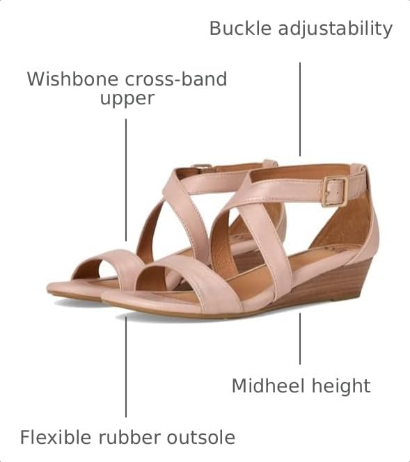Image of Sofft Women's Innis, Rose Gold, 6.5 Medium