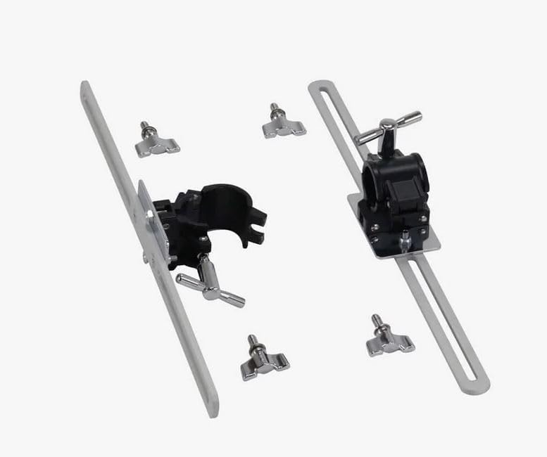 Gibraltar RKTT-ARMS Workstation Mounting Arms with Mounting Hardware, Secures the RKTT Tabletop to a Horizontal Tube, with Four Wing Screw Mounts and Washers