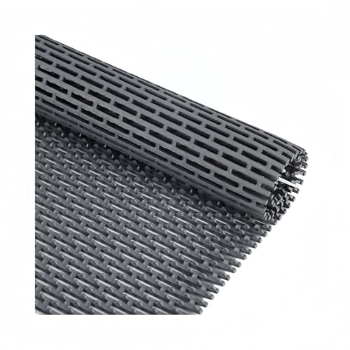 お風呂マット すのこタイプ・厚さ5.5mm| 急速排水・大判70×120cm | 【浴室・洗い場・多用途対応】 (60*90,グレー)