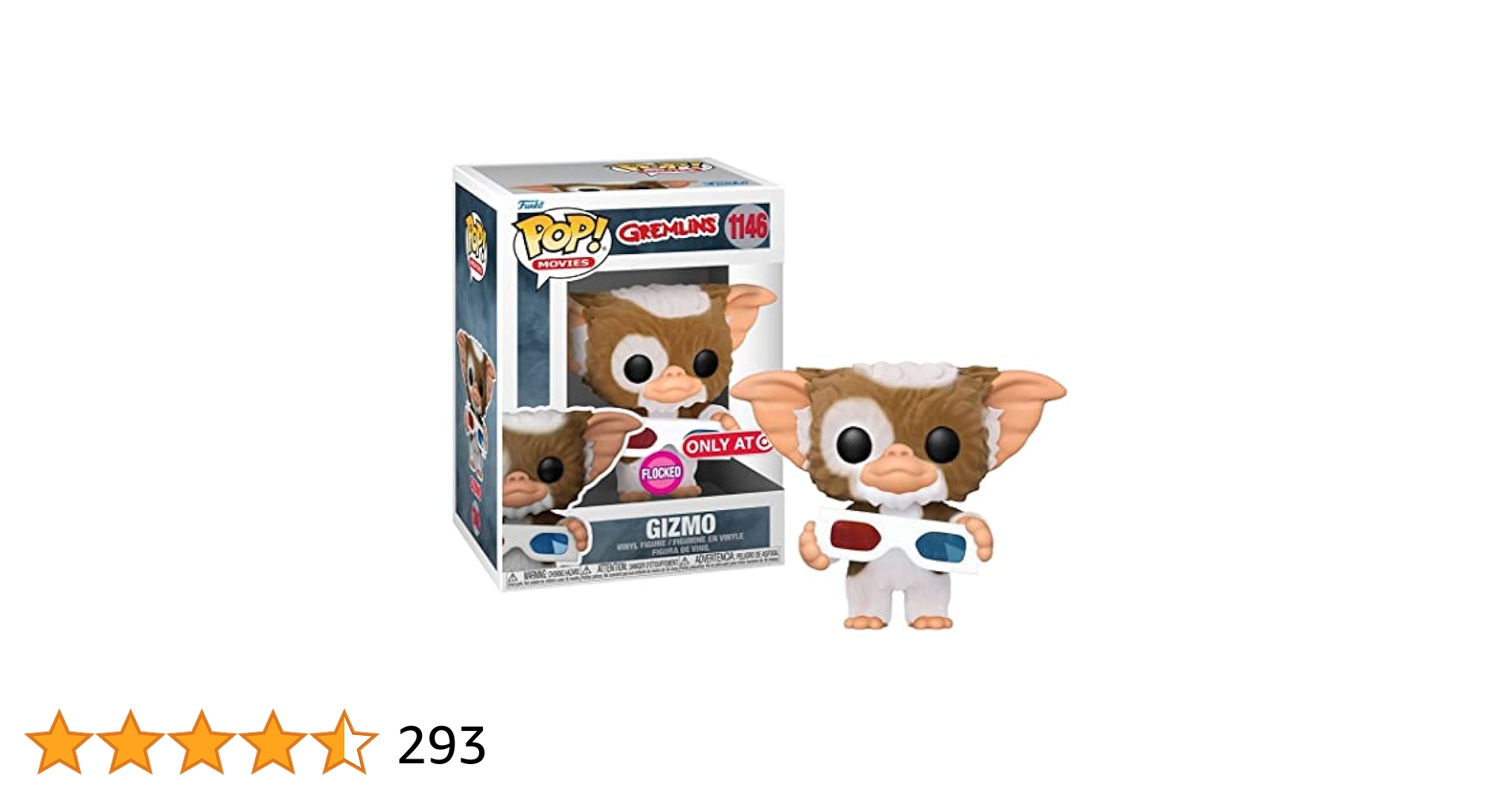 FUNKO POP! グレムリン　ギズモ　海外限定 Funko Pop! Gremlins: 10 Inch Gizmo with 3D Glasses #1149 | eBay