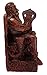 Dryad Design Norse God Bragi Statue - Viking God of Bards and Poetry Home Decor (Wood Finish)