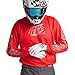 Troy Lee Designs GP Pro Adult Moto Jersey, Icon Red/Gray, Large