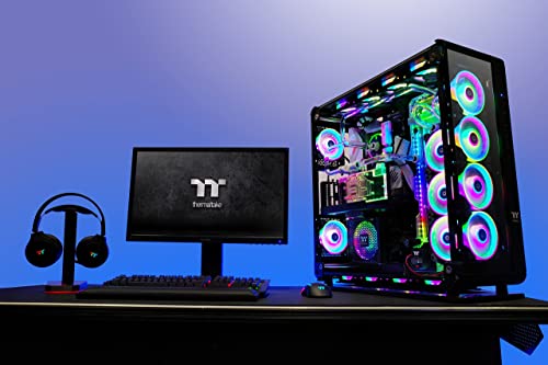 Thermaltake Core P8 TG PC-Gehäuse für E-ATX mit 3 gehärteten Glaspanelen