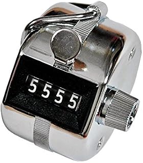 Digi 1st TC-04 Hand Tally Counter, Digital Pitch Counter Clicker Handheld Mechanical Number