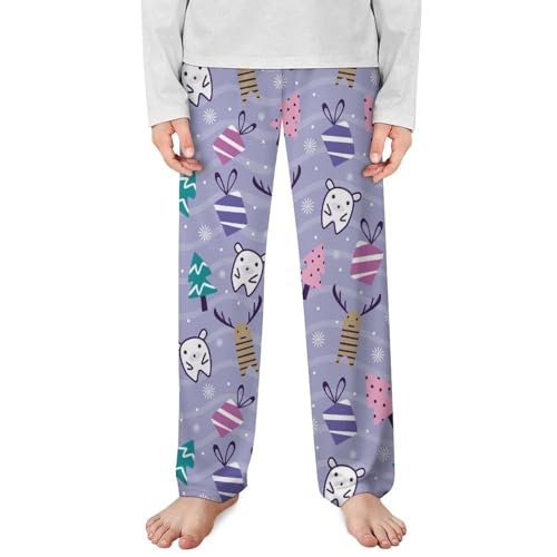 Trendy Colorful ChristmasChildren's Casual Pajamas140CM