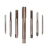 gewindebohrer m20x1 5 links nagelneu und hohe Quanlity Wohren 10PCS M2-M12 Cobalt Gewindebohrer Bohrer HSSCO Maschinengewindebohrer for Metall Edelstahl (M2 M2.5 M3 M4 M5 M6 M8 M10 M12) Werkzeug (Size : M8)
