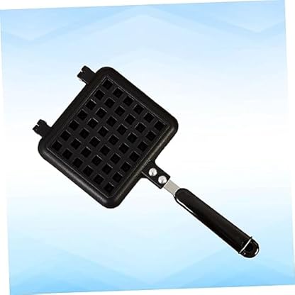 Cabilock Antihaftform für Waffeln waffelneisen küche dekoration Küchendekor dekoration küche Trendiges Design hochzei küchen dekoration küchenzeile Waffeleisen Kuchen Waffelform Black – Bild 6