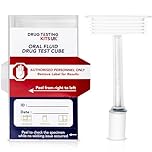 Saliva Multi Drug & Alcohol Test Kit - 10 Tests in 1, Rapid Drug Testing Kits for Home Use - MHRA, CE Registered, High-Sensitivity Substance Detection Test - Results in 10 Minutes