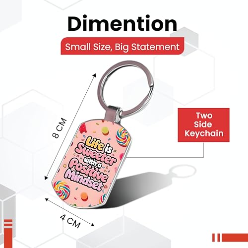 Image of Premium Printed Metal Keychain for Men & Women | High-Definition Artwork Print | Durable Key Ring for Car, Bike, Home & Office Keys | Stylish Decorative Key Holder Gift