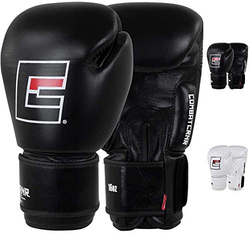 Combat Corner Premium Cowhide Leather Proper Thai Boxing Gloves for ...
