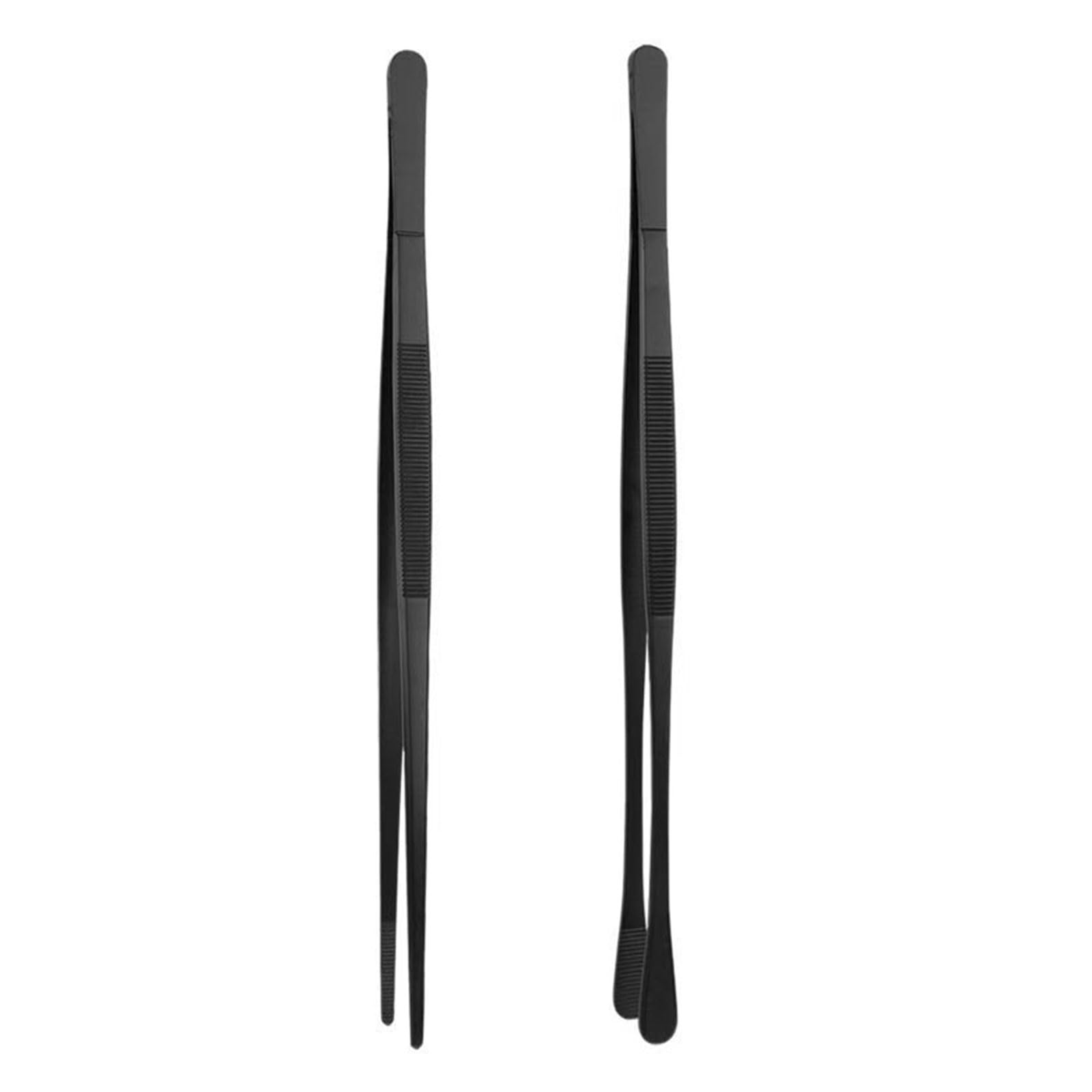 Zxfdsfdbnm Of 2 Professional Grades Nonrust Steel Cooking Tongs Heatproof Kitchen Utensils for Kitchen and Outdoor Use Slip Proof Tongs