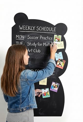 Magnetic Wall Decal Chalk Board for Kids - Peel &