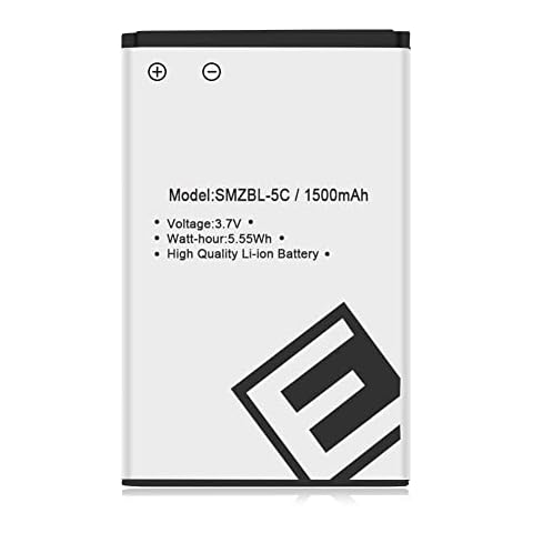BL-5C Battery, 1600mAh Replacement Battery for Nokia BL-5C bl5c Radio Spare Battery Cover