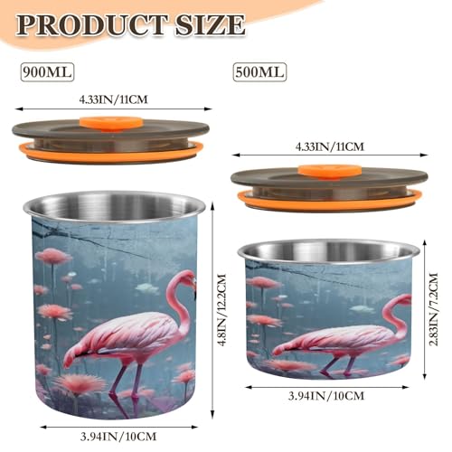 Envase para Café Hermético Acero Inoxidable 900ml miniatura 2