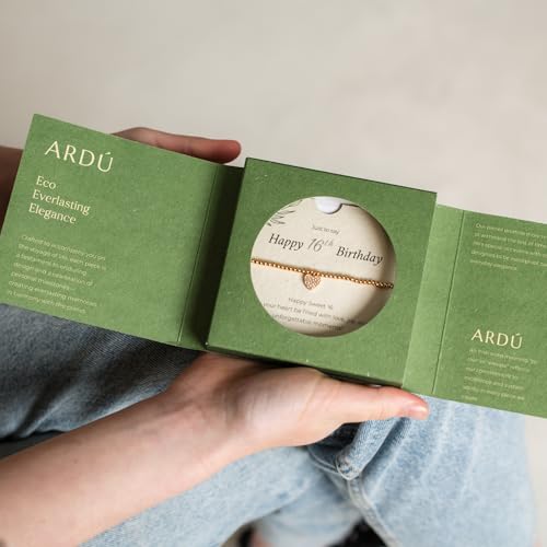 Ardú Happy Birthday Bracelet| Beaded Stainless Steel Bracelet with Heart Charm, Non-Tarnish & Sweatproof | Jewelry Gift for Cousin, Friend & Sister3