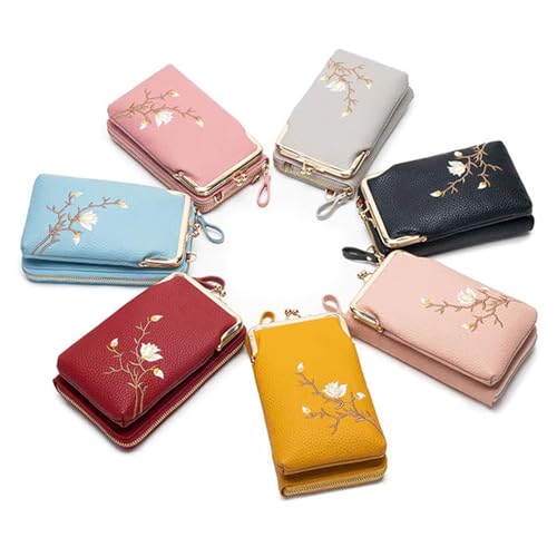 Indefinitet Women Sling Cross-Body Wallet with Mobile Cell Phone Holder,forever savour women sling cross-body wallet2