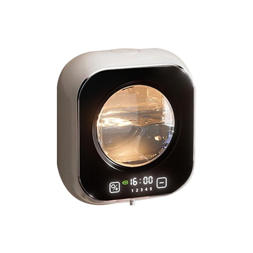 Hndhbfgrt Smart Automatic Hand Washer Infrared Sensor Liquid Gel Soap Dispenser with Temperature Digital Display for Kitchen