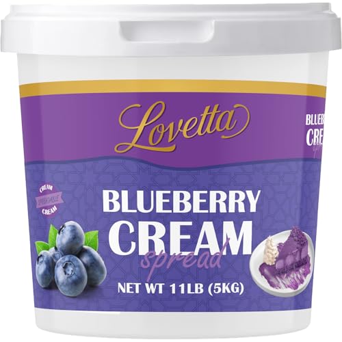 Lovetta Blueberry Cream Bulk 11lb (5kg) Tub – Smooth Gourmet