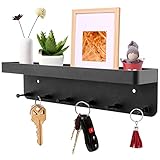 Matériau de haute qualité : plaque à clés avec plateau arrière en acier inoxydable durable avec finition antirouille, facile à nettoyer avec un chiffon humide.