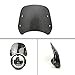 HARPUOU Universal Motorcycle Windshield Carbon Wind Deflector Windscreen Front Flyscreen with Mount for Motorbike 5
