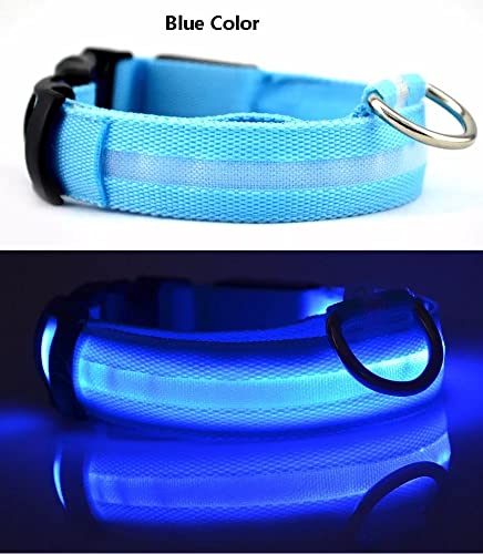 Led dog collar USB Rechargeable & Waterproof with 3 Flashing Modes, super bright (XL, PINK) - Image 2