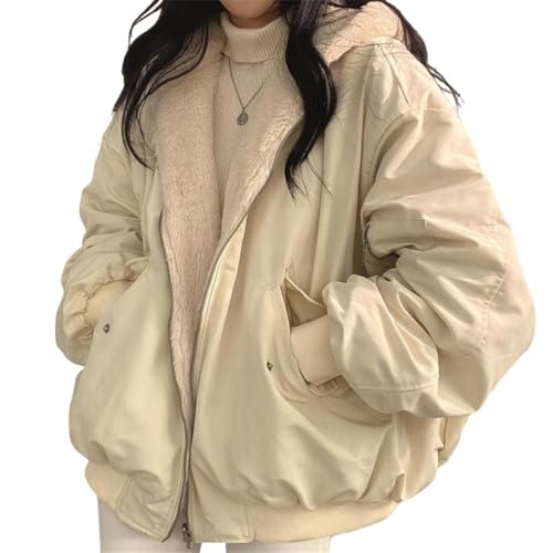 Manteau d'hiver double face avec capuche pour vos sorties en ville et nature