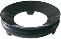 Vista 11 de Soporte de pedestal con base de bandeja de huevos de avestruz, soporte de base de exhibición de bolas de cristal, soporte para huevos de ganso