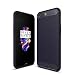 Produktbild Interesting® Blue Soft Silicon Shockproof Luxus gebürstet Case mit Texture Carbon Fiber Design Schutzhülle für Oneplus 5 A5000