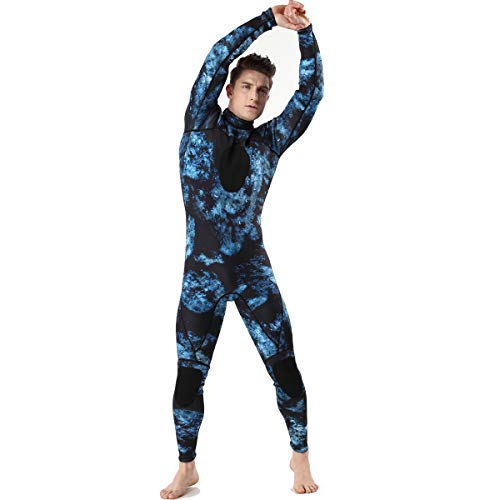 Myledi Neoprene 3Mm Scuba Diving Suit One Piece Mens Spearfishing Full Body Spearfishing Wetsuit (My044, M) #TOP4