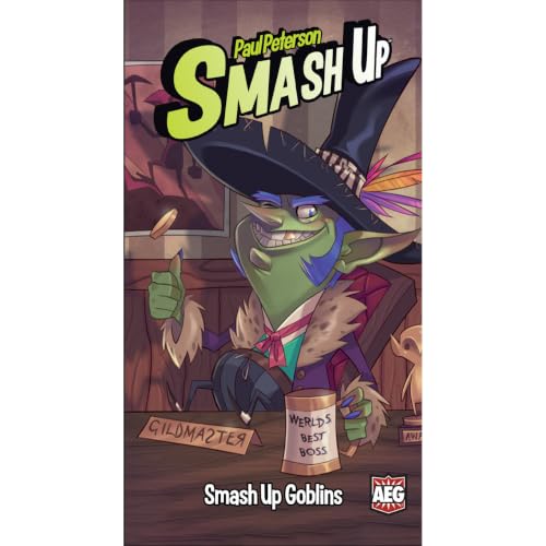 AEG Smash Up: Goblins Mini Expansion | Risky Exciting New Faction Deck | Ages 14+