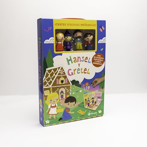 Hansel y Gretel: ¡Con un escenario desplegable y cuatro muñequitos! (Castellano - A PARTIR DE 3 AÑOS - MANIPULATIVOS (LIBROS PARA TOCAR, JUGAR Y PINTAR), POP-UPS - Otros libros)