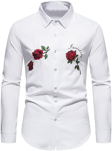 Herrenhemd mit stickerei Clearance