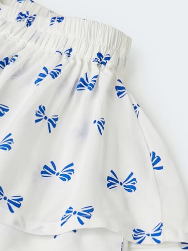 Max Rayon Western Skort Ivory - Image 3 thumbnail