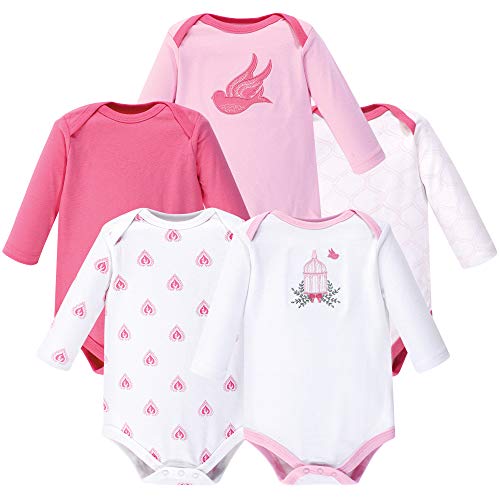 unisex-baby Cotton Long-sleeve Bodysuits