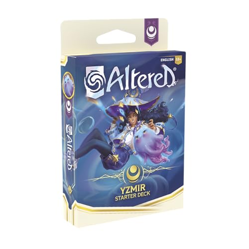 Image of Altered Trading Card Game Yzmir Starter Deck - Uncover Secrets with Hero Akesha The Astute! Strategy Game for Kids & Adults, Ages 13+, 2 Players, 10-40 Min Playtime, Made by Equinox