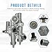 NOVAPARTS 68003582AB Upgrade Aluminium Thermostat Housing Assembly for Dodge Jeep Chrysler 200 Sebring Compass Patriot Avenger Caliber Journey 1.8L 2.0L 2.4L #902-319
