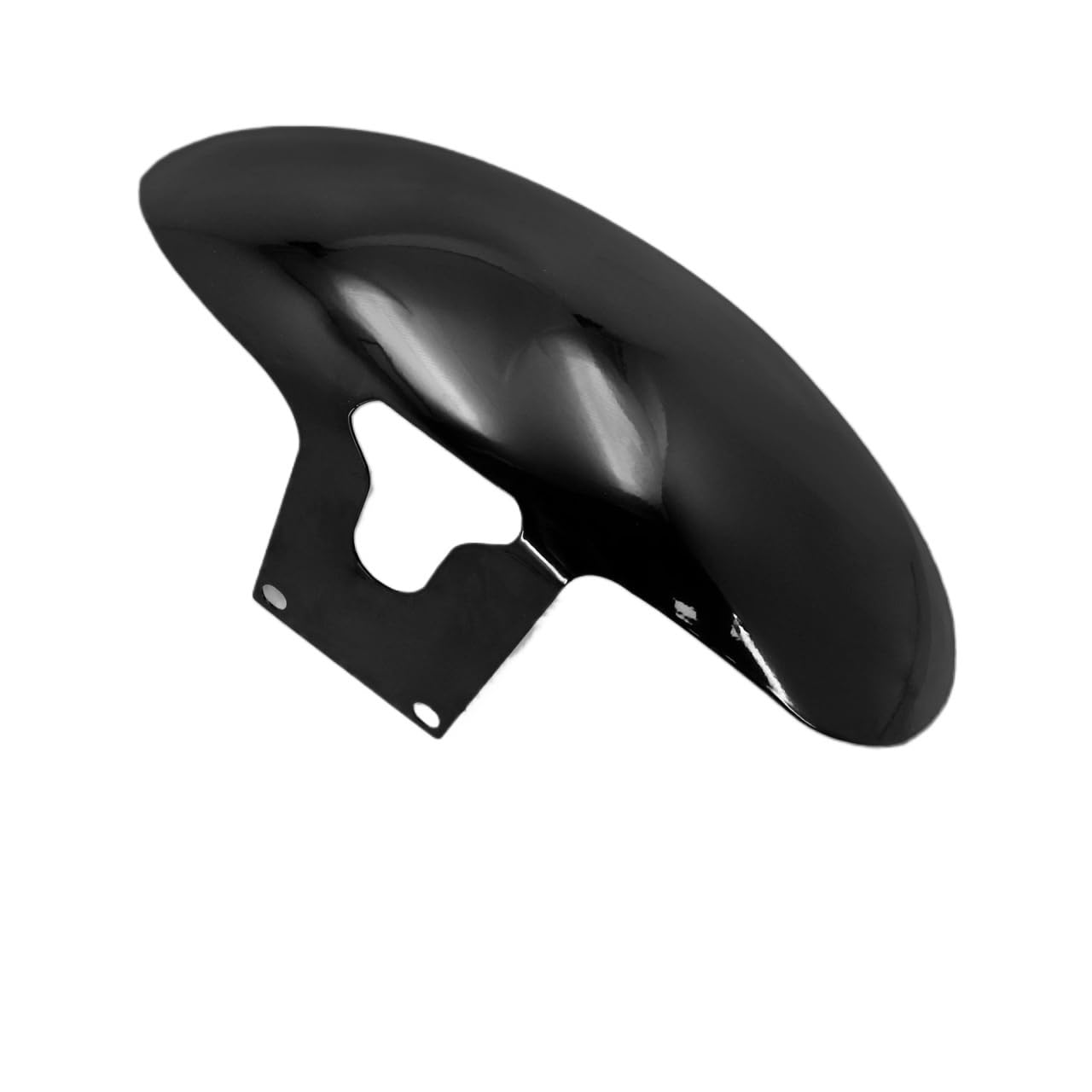 Copri Parafango In Ferro for Parafango Anteriore Moto | Compatibile con Harley, compatibile con Softail Fatboy, ruota FLFB 2018-23 160 R18(Gloss Black Fender)