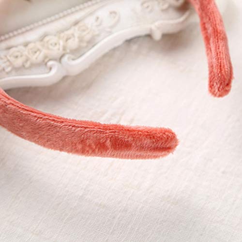 Generic 2Pcs Fox Orelhas Headband Headband Animais Cosplay Aros de Cabelo Dos Desenhos Animados de P