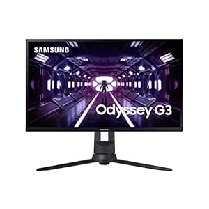Samsung Odyssey G3 LF27G35TFWUXXU 27″ FullHD 1080p 144Hz Gaming Monitor – 144Hz, 1ms, 1920×1080, Height Adjust, Pivot, VGA, HDMI, Displayport
