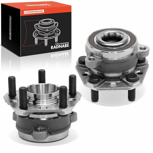 Image of Frankberg 2x Wheel Bearing Hub Rear With ABS magnetic ring
