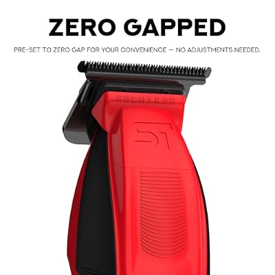 Supreme Trimmer Recharge ST777 Professional Barber Trimmer with 2 Removable Batteries | 8000 RPM Motor, Zero Gap DLC Blades, Smart Charging Dock, USB-C Fast Charge