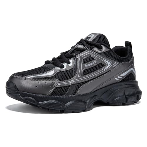 Image of BAASPLOA Women's Chunky Fashion Sneakers Casual Sports Shoes Mesh Breathable Athletic Gym Workout Tennis Shoe Platform Thick Walking Shoes