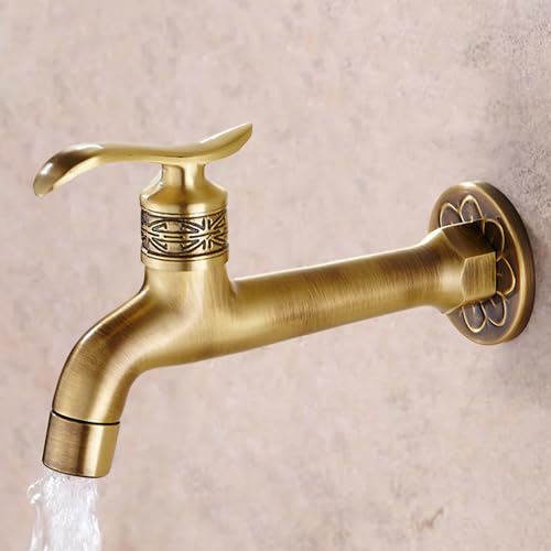 Robinet de machine à laver 1/2 pouce robinet d'eau froide de balcon - 3