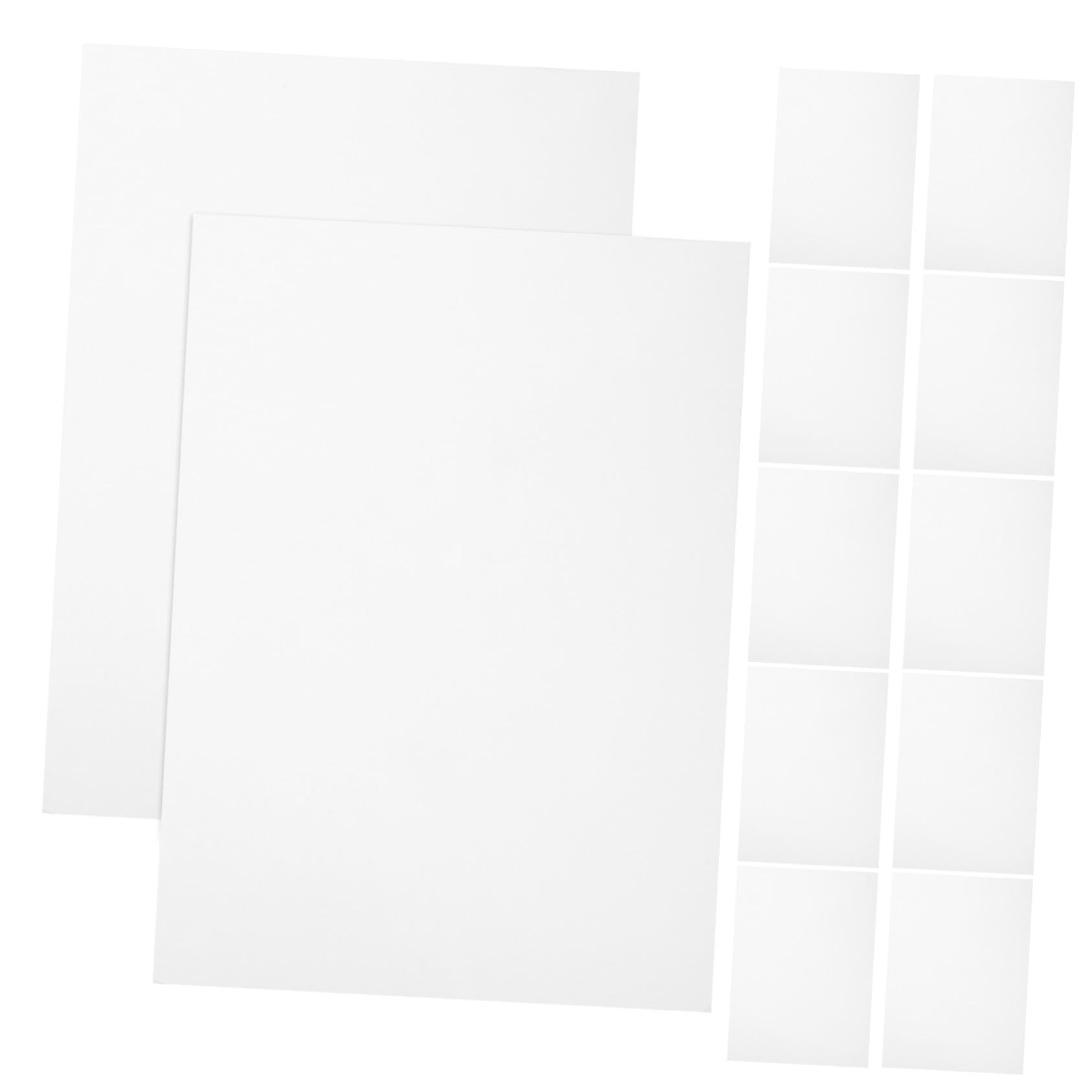 100 Blatt Druckerpapier M² Dickes Blanko Multifunktionspapier für Professionellen Druck Kopierfest Reißfest für Büro Präsentationen und Fotos