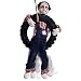 Halloween Haunters 3 Foot Animated Hanging Swinging Leg Kicking Zombie Boy Reaper in Tire Swing Prop Decoration - 16" Diameter, Death Howl Laughs, Red LED Eyes - Hang in Haunted House, Tree, Entryway