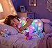 Hopearl LED Plush Unicorn Lighting Up Stuffed Mommy Unicorn with 3 Baby Unicorns in her Tummy Stuffed Animal Playset Night Lights Glow in The Dark for Mom Toddler Girls, Rainbow, 19''