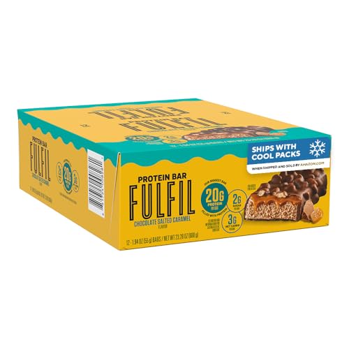 FULFIL Protein Bars, Chocolate Salted Caramel...
