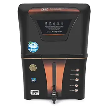 Aquadpure Alkaline + ORP with Active Copper + RO + UV + UF + TDS Controller/Adjuster RO Water Purifier-12 Litre Storage Fully Automatic