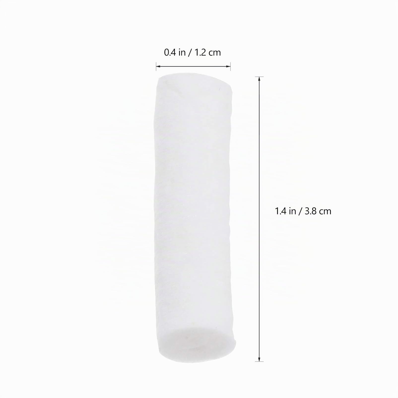 Scicalife 1000Pcs Rouleaux de Coton Dentaire Haute Absorbante Boule de Coton Roulée Tampons de Coton Bouchons de Nez pour Enfants Et Adultes Kit de Saignement de Nez Accessoires
