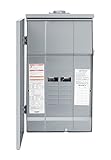 Square D by Schneider Electric HOM12L225PRB Homeline 225 Amp 12-Space 12-Circuit Outdoor Main Lugs Load Center (Plug-on Neutral Ready),